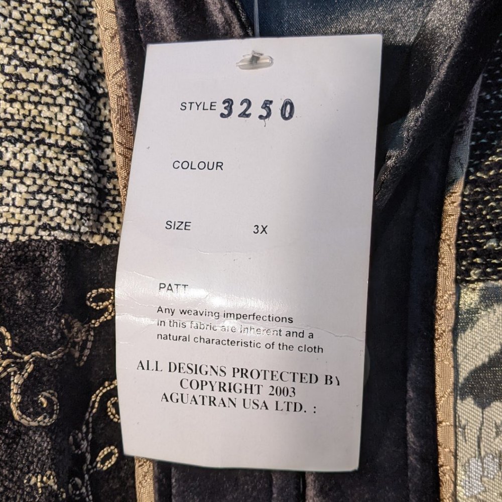 Flashback Renaissance Quilted Patchwork Jacket - Picture 5 of 5